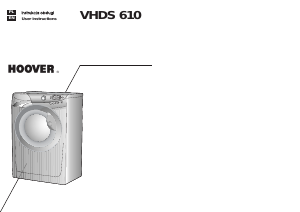 Manual Hoover VHDS 610-16S Washing Machine