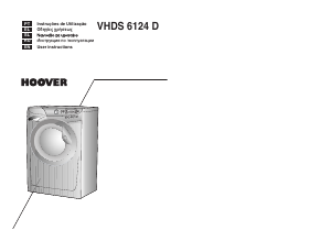 Руководство Hoover VHDS 6124 D-07S Стиральная машина