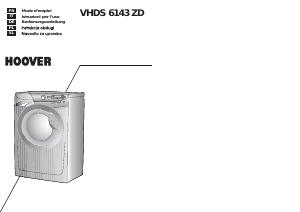 Priročnik Hoover VHDS 6143 ZD-86S Pralni stroj