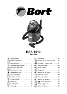 Mode d’emploi Bort BSS-1010 Aspirateur