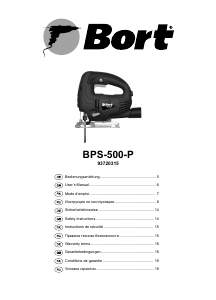 Handleiding Bort BPS-500-P Decoupeerzaag