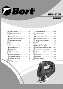 Käyttöohje Bort BPS-570U Kuviosaha