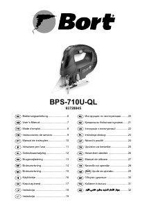 Käyttöohje Bort BPS-710U-QL Kuviosaha