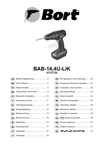 Kasutusjuhend Bort BAB-14.4U-LiK Trell-kruvikeeraja