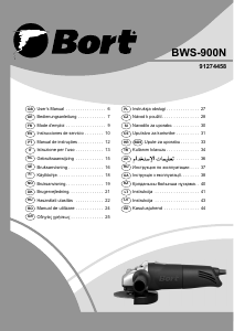 Bruksanvisning Bort BWS-900N Vinkelslip