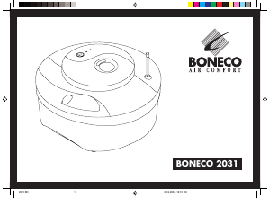 Bedienungsanleitung Boneco 2031 Luftbefeuchter