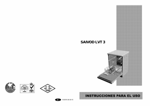 Manual de uso Saivod LVT 3 Lavavajillas