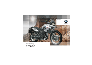 Handleiding BMW F 700 GS (2013) Motor