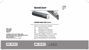 Käyttöohje SilverCrest SPB 2.6 A1 Kannettava laturi