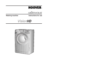 Manual Hoover VHD 148A/1 Washing Machine