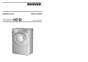 Mode d’emploi Hoover VHD 8816D-47 Lave-linge