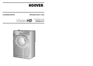 Manuale Hoover VHD 816 PI-30 Lavatrice