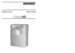 Mode d’emploi Hoover VHD 812/1-47 Lave-linge