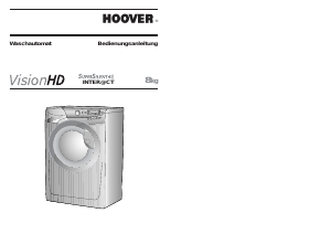 Bedienungsanleitung Hoover VHD 8163ZI-84 Waschmaschine