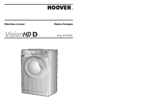 Mode d’emploi Hoover VHD 8814D-47 Lave-linge