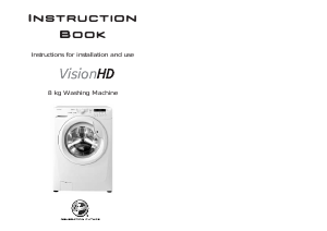 Manual Hoover VHD 844DB-80 Washing Machine