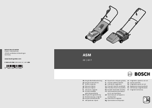 Bruksanvisning Bosch ASM 32 F Gressklipper