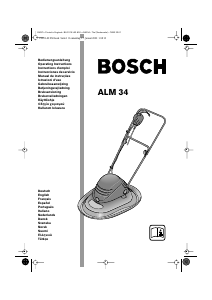 Bedienungsanleitung Bosch ALM 34 Rasenmäher