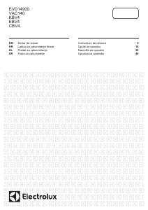 Manual Electrolux KBV4X Aparat de vidat