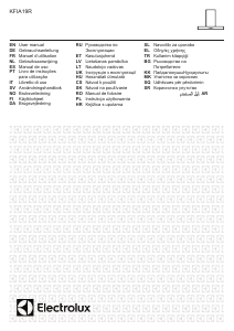 Руководство Electrolux KFIA19R Кухонная вытяжка