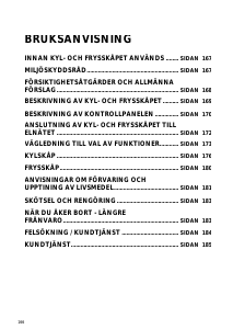 Bruksanvisning Whirlpool ARC 4190/IX Kyl-frys