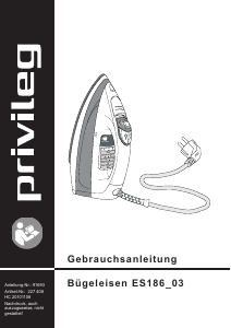 Bedienungsanleitung Privileg ES186_03 Bügeleisen