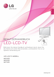 Bedienungsanleitung LG M2732D-PR LED monitor