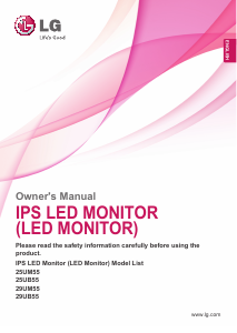 Manual LG 29UB55-B LED Monitor
