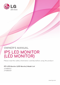 Handleiding LG 27MB85R LED monitor