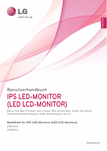 Bedienungsanleitung LG 29EB93-P LED monitor