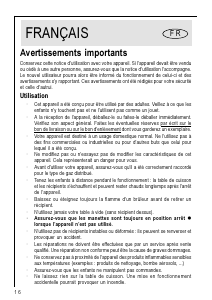 Mode d’emploi AEG 20604G Table de cuisson