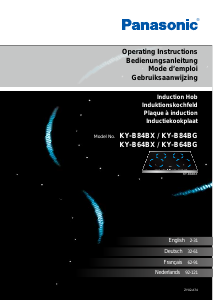 Handleiding Panasonic KY-B64BXBXD Kookplaat