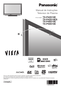 Manual Panasonic TX-P42S10ES Viera Televisor plasma