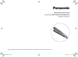 Bruksanvisning Panasonic EH-HW11 Rettetang