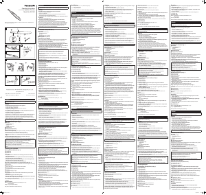 Mode d’emploi Panasonic ES-2181 Tondeuse nez