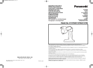 Manual de uso Panasonic EY3794B Linterna