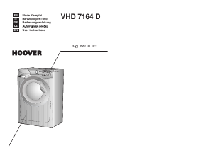 Manuale Hoover VHD 7164D-84 Lavatrice