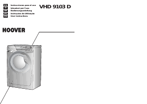 Manual Hoover VHD 9103D-37S Washing Machine