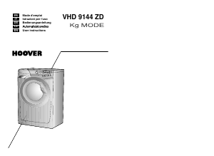 Manuál Hoover VHD 9144ZDG-17S Pračka