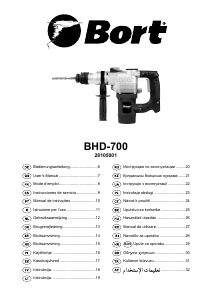 Manual Bort BHD-700 Ciocan rotopercutor