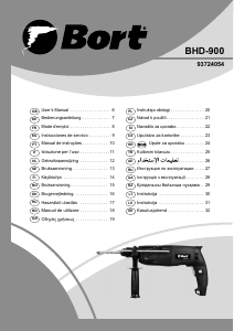Priročnik Bort BHD-900 Rotacijsko kladivo