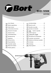 Manual Bort BHD-1050K Ciocan rotopercutor