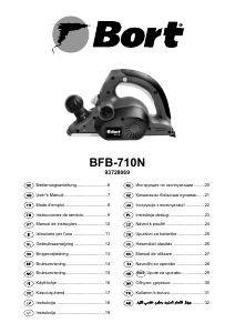 Manual de uso Bort BFB-710N Cepillo