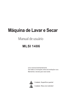 Manual de uso Meireles MLSI 1486 Lavasecadora