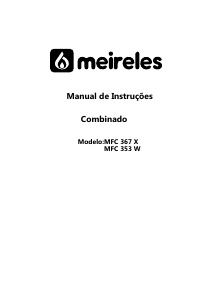 Manual Meireles MFC 353 W Frigorífico combinado