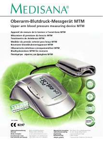 Manual Medisana MTM Blood Pressure Monitor