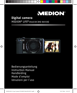 Bedienungsanleitung Medion LIFE X44038 (MD 86938) Digitalkamera