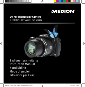 Handleiding Medion LIFE X44022 (MD 86922) Digitale camera