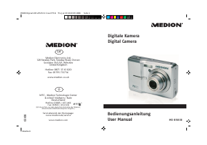 Bedienungsanleitung Medion MD 85830 Digitalkamera