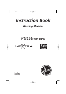 Manual Hoover HNF 6137-16S Washing Machine